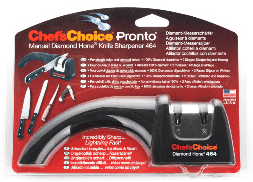 Точилка механическая для ножей, угол заточки 20° CHEF'S CHOICE, США